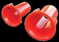 32510 Series Poly Entry Bell This product is used for guiding the cable into the ducting.