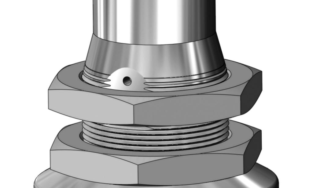 Options Panel Mount Option Captured Vent Option (1/8" NPT) Option Definition Captured Vent The captured vent design is for maximum safety for the user when handling toxic or hazardous media.