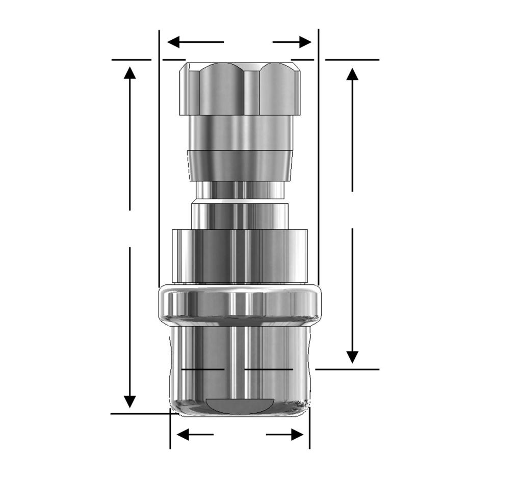 SPECIFICATIONS JB SERIES DIMENSIONS D JB Series, Inches VALVE SIZE DIMENSIONS, INCHES A B C D WEIGHT LBS 1/4" 2.00 5.03 4.20 2.31 3.4 3/8" 2.00 5.03 4.20 2.31 3.4 1/2" 2.75 5.03 4.20 2.31 4.