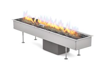 Galio (gas outdoor products) OR Optional remote control** Regulation of flame height Fast Start LPG fuelled** Natural gas fuelled** TECHNICAL INFORMATION Galio Insert Galio Corten Product Galio
