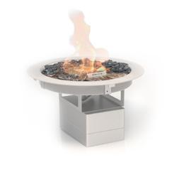 Galio Fire Pit (gas outdoor products) OR Optional remote control** Regulation of flame height Fast Start LPG fuelled** Natural gas fuelled** TECHNICAL INFORMATION Insert Free standing Galio Fire Pit