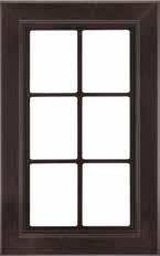POLYESTER Mullions 5 Mullion styles are available: A B C D One lite 6 glass models: NATURAL CLEAR FROSTED BRONZE SMOKY GREY MIRROR The groove for the glass insert is painted in order to compliment