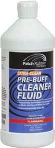 - 15 kg Citra-Clean Pre-Buff Cleaner Fluid Environmentally-friendly Use to clean innerliner prior to buffing Dissolves lubricants and contaminants