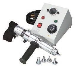 - 4 kg Myers Repair Service Available on ALL Makes of Extruders Extruder Gun Fill buzz-outs 5 times faster than hand stitching Cuts material wastes & eliminates trapped air I-R air motor High output