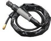 Includes a rear exhaust hose to avoid contaminating the repair area. 3 8"-24 nf Spindle accommodates quick change chuck. Specs.: ¾ hp; 3,200 rpm; min.