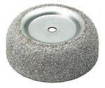 mm In. mm Arbor Hole Grit* 38211A1 K 375 4" 102 1 ½" 38 3 8" 16 38213A4 K 376 4" 102 1 ½" 38 3 8" 46 * Other grit available upon request.