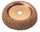 MYERS Lightweight Tube & Innerliner Cup Rasps 3/8" arbor hole Diameter Width In. mm In. mm Grit 42489 2 ½" 64 5 8" 16 36 31604 2" 51 ½" 13 36 * Other grit available upon request.