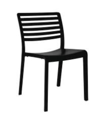 470mm Stacking Armchair Arm Ht: