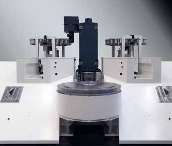 Automation For the machining of larger parts it is getting more and more important today to reduce unproductive idle times and to increase productivity.