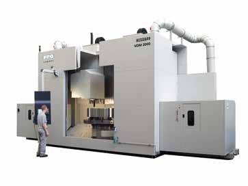 VDM 2000 VDM 2000 3 4-axis machining for more efficiency 3 External X- and Z- drives