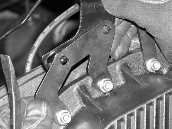 FT20492 Install the E brake drop bracket (FT20511) on the