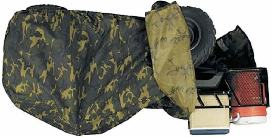 GUARDIAN ATV/UTV COVERS DOWCO ATV/UTV COVERS Protect from UV, ozone, tree sap, bird droppings, rain and snow. Made from 100% polyester and double stitched for maximum strength.