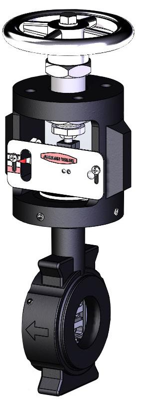 Mark 75HW Series Wafer Style Hand Operated Valves The Mark 75HW is a manually operated, sliding gate control valve.