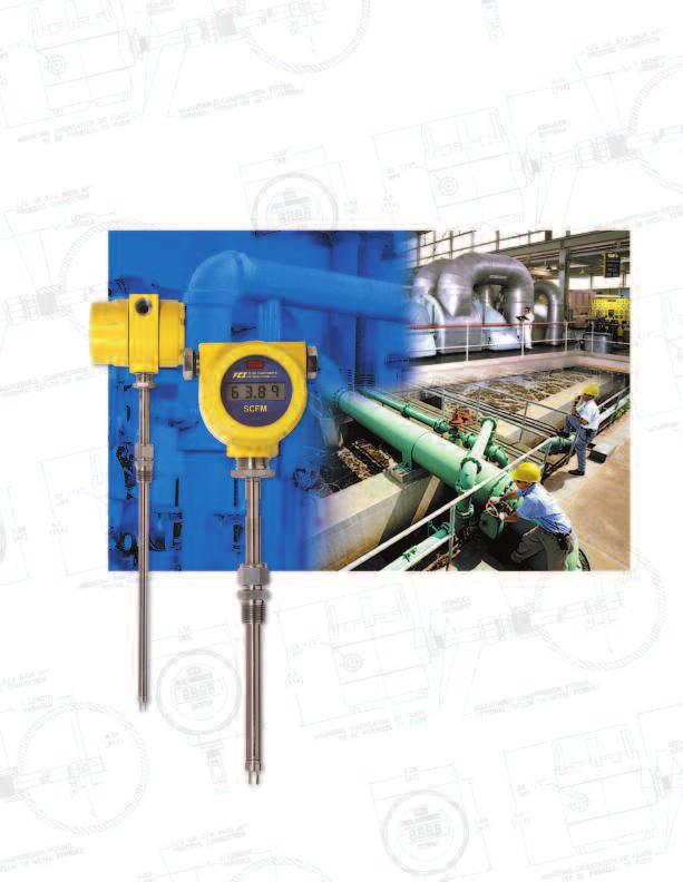 FCI ST50 Series Flowmeters Low Cost, Low Maintenance ir, Compressed ir and Nitrogen Flow Measurement for Process and Plant pplications Wastewater Treatment eration
