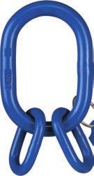 111,000 138,000 175,000 XL-Oblong Master Link Form A TWN 1803 are designed to use for single- and double-leg G100 Lifting chains acc. to ASTM A906/A906 M-02. The dimensions comply to the DIN 5688-3.