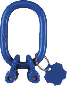 B D XL-Fixed Size Master Link Assembly TWN 1810/2 Type TAA2 for 2- leg chain slings is automatically determined to the nominal size by the Ringshackle The Ringshackle moves freely The dimensions are