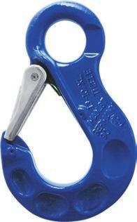 D2 XL-Eye Sling Hook TWN 1841/1 New THIELE-design E H G D1 C The TWN 1841/1 is designed with a wide throat opening and fitted wear edges ensuring easily handled loads.