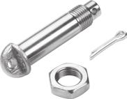 79 Pin Set for C-Shackle ( TWN 1871) (TWN 1871) Spare Parts TWN 1931/0 for RAPID Shortening Claw, TWN 1852 (2 Retainers, 2