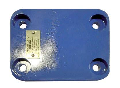 The conversion assemblies can be configured to be either straight or up to 90 with any option of the blanking plates. Certificate Number IEC Ex TSA 07.