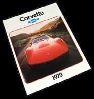 The same brochures distributed by Chevrolet dealers to their best Corvette prospects.