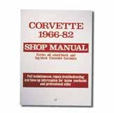 1966-1982 Corvette Shop Manual Covers all small-block and big-block Corvettes.