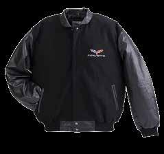 Corvette emblem on the left chest and back. Imported. This is a special order item.