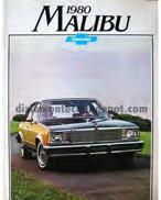 95 82 Malibu Dealer Sales Brochure 1982 Malibu dealer sales
