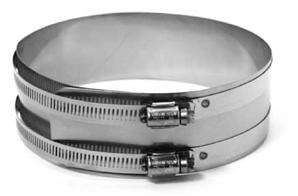 Stainless Steel Shear Rings Add extra strength to just about any size PASCO 56 Series Flex Coupling* PASCO s Stainless Steel Shear Rings are easy to attach and help maintain proper alignment of the