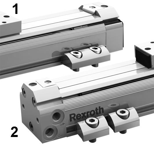 28 Bosch Rexroth AG Pneumatics Series RTC Accessories End cover mounting, MF1 W7 W6 W4 W3 00125774 ØWd2 00125781 Part No.