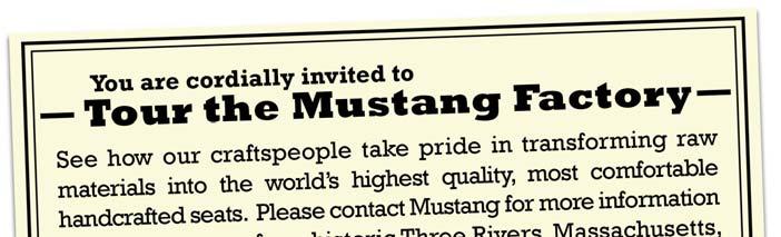 These steps are guidelines to help you install your new Mustang product.