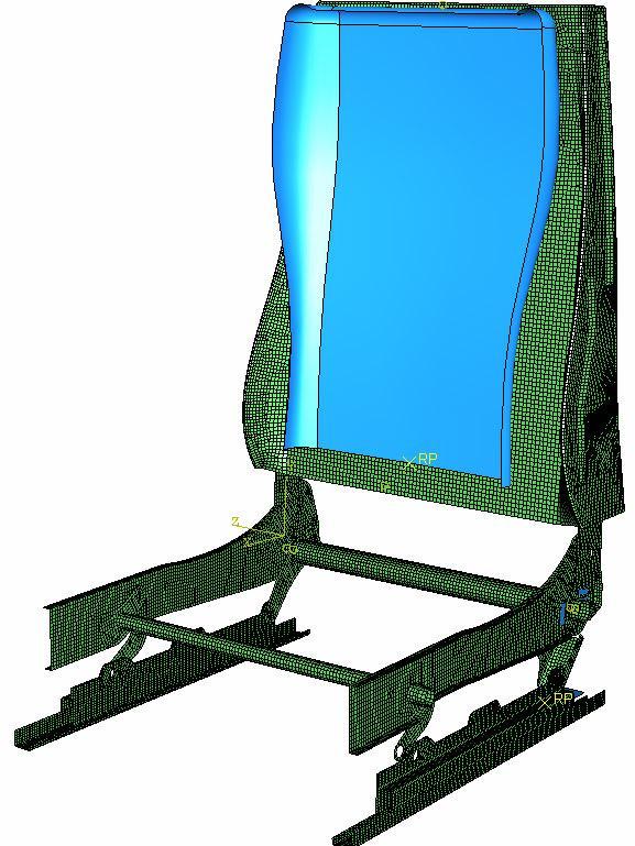 moment is developed on the seat by displacing the body form against the backrest as shown in Figure 3-8.