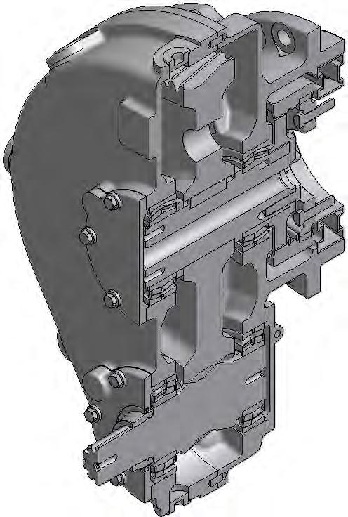 GEARBOX ASSEMBLY (13 Inch Offset) (Continued) Figure 18: 13 Inch Offset Gearbox Assembly