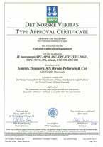 ..any value within range Type approval certifcate All JF Instruments calibrators are type approved by Det Norske Veritas. Find the certificate at our web-page www. jofra.