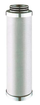 P-SM sterile filter made of stainless steel mesh The P-SM offers an especially economical pre- and final filtration. Regeneration of stainless steel mesh by ultrasonic bath or back flush.