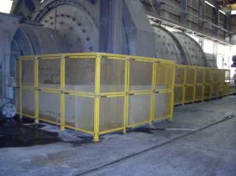 Grinding Mill Guards Self-supporting guards, designed specifically for Grinding Mills.