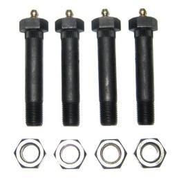 5" Shackle Bolts and Nuts (4) 55-27250 7/8" X 4.62" Zerk Equalizer Bolts, Castle Nuts, & Cotter Pins (2) 55-27255 3/4" X 3.