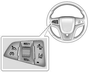 9-34 Driving and Operating To turn off both TCS and StabiliTrak, press and hold the g button until the Traction Off Light i and StabiliTrak Off Light g come on and stay on in the instrument cluster.
