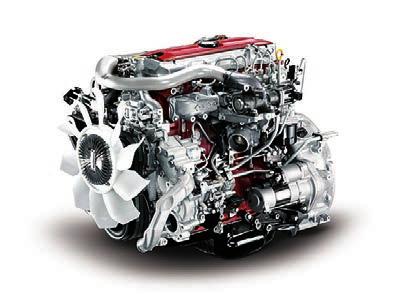 toughness, HINO s red engine has been developed further for