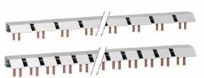 Auxiliaries and accessories Comusbars for N40N, N40 Vigi (IEC/EN, 9 mm pitch) (cont.