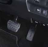 Left pedal in use For a list of car models available, please refer to our QUICK GUIDE on page 5 Simple & Safe Mechanically replicates the standard right hand side accelerator pedal with an additional