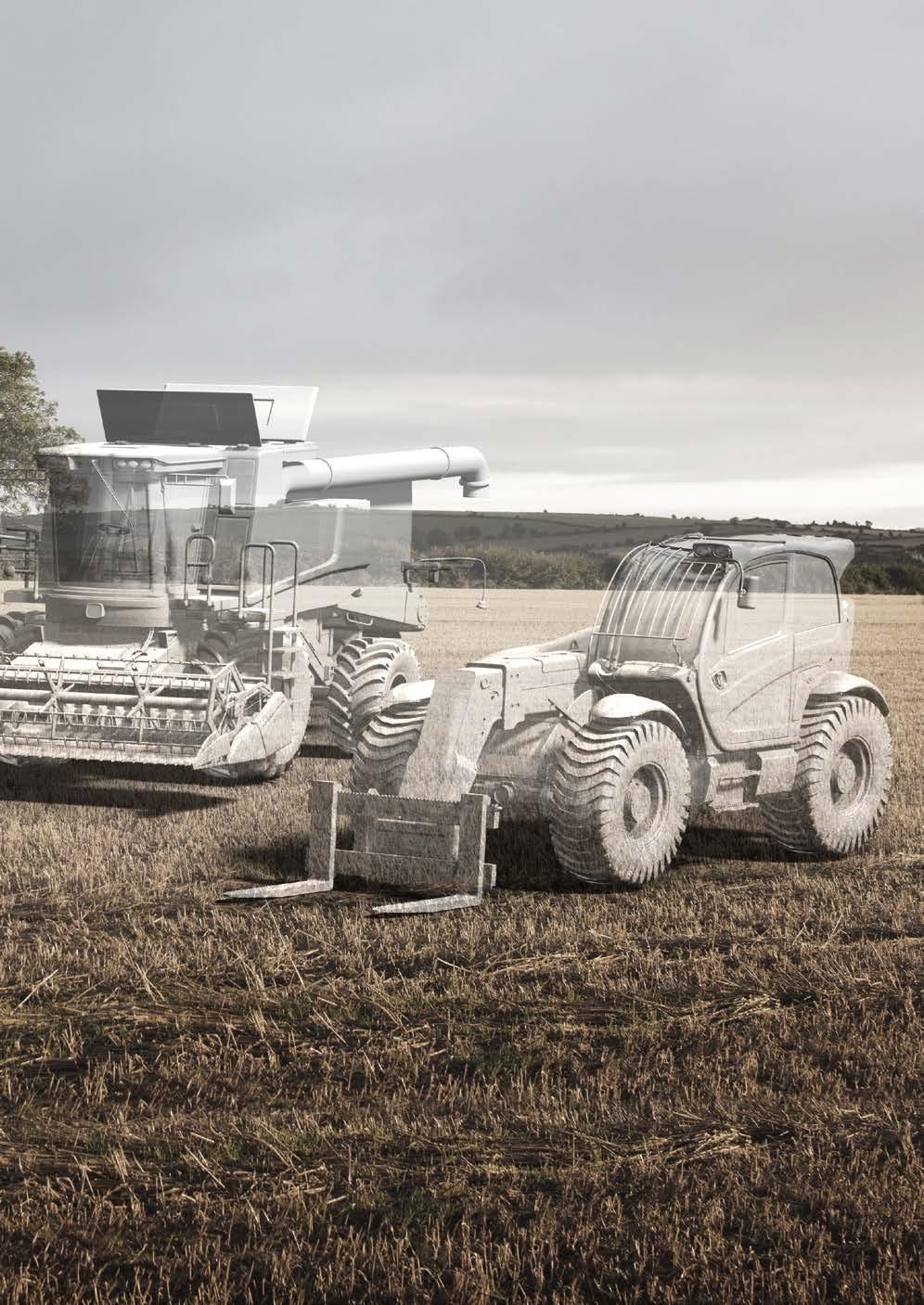 Brands Spicer drivetrain systems, including agricultural axle options, wheel and track drives, and hydrostatic transmissions, improve performance and efficiency as vehicles travel between and within