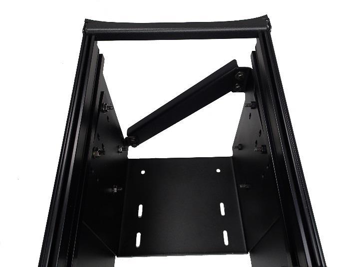 Install CM006193 floor brackets to existing OEM mount points.