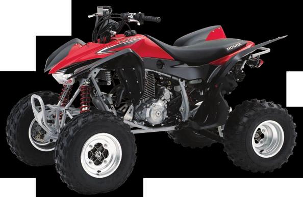 sportrax trx400ex Front Tyre TRX400EX 397cc RFVC air-cooled dry-sump single-cylinder 85mm x 70mm 38mm piston-valve with accelerator pump CD with electronic advance Electric Manual Five-speed with