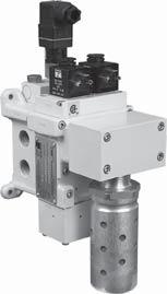 Control Reliable Double Valves with Dynamic Monitoring and Memory Safety Exhaust (Dump) DM Series C asic,, 8, and 0 Dynamic Monitoring With Complete Memory: Memory, monitoring, and air flow control