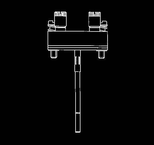 Rosemount 65Q and 65B Sensors Product Data Sheet DIMENSIONAL DRAWINGS Connection Heads Rosemount Aluminum Codes C, D, 1, 2 DIN A SST Codes, E, F, 5, 6 DIN B Polished SST Codes R, S TZ-A/BL Aluminum