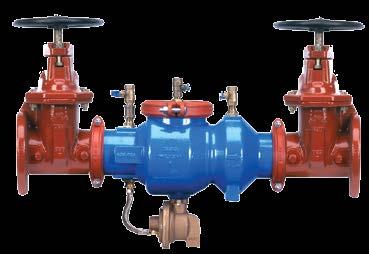 Lead-Free Reduced Pressure Principle Assemblies Model 375, 375A, 375AST, and 475 The Zurn Wilkins large diameter reduced pressure principle backflow preventers provide short lay length in lighter