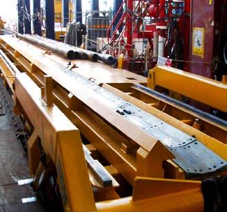 These machines offer the safest and most efficient means for pipe and riser handling on static or dynamic drilling vessels.