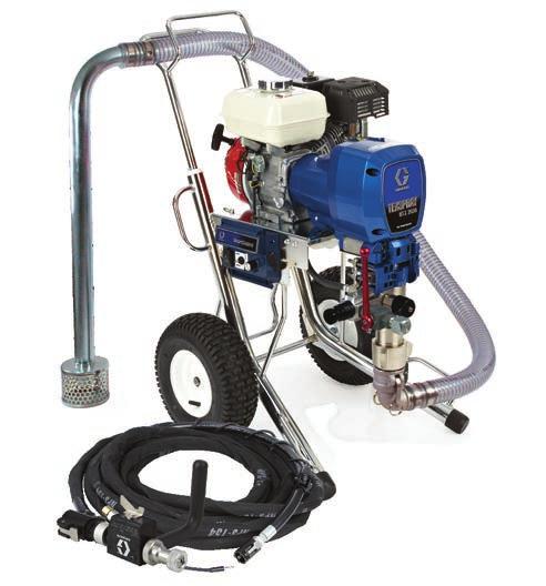 Stucco, Finish Coats Exclusive Convert-A-Pump System (Included with HTX 2030 Complete Plus+) Innovative system allows user to convert