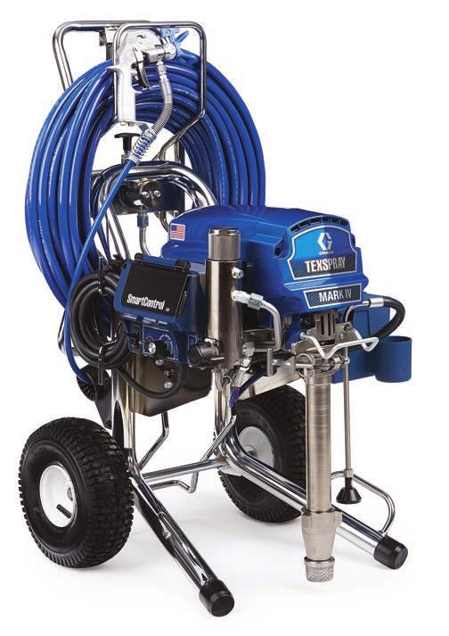 2 hp Brushless DC INCLUDES STANDARD SERIES UNIT: Flex Plus Gun LTX425 SwitchTip and Guard 3/8 in x 50 ft (9.