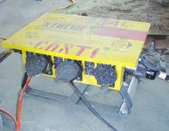 240 volt power available at a construction site or with a generator.